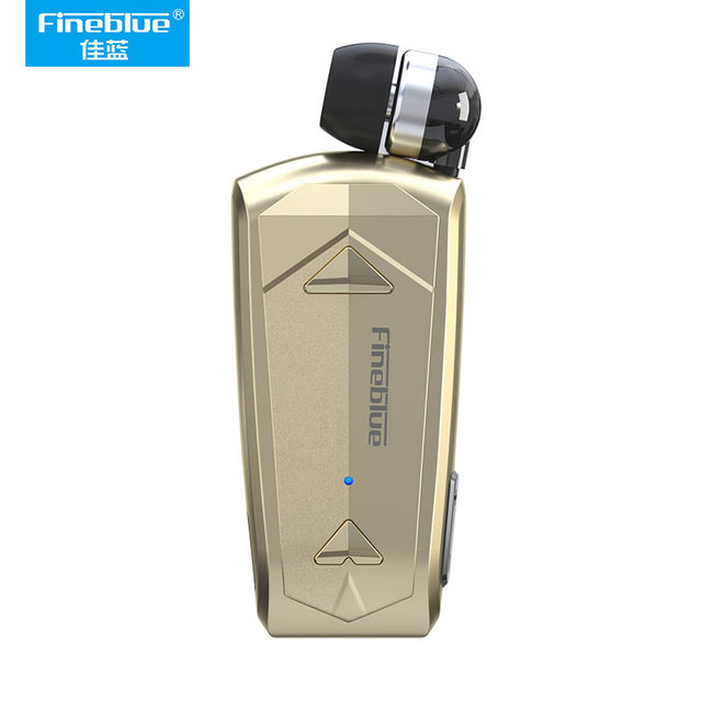 F520 Mini Wireless Earphone Retractable Portable Bluetooth 5.3 Business Headset Calls Remind Vibration Run Headphone
