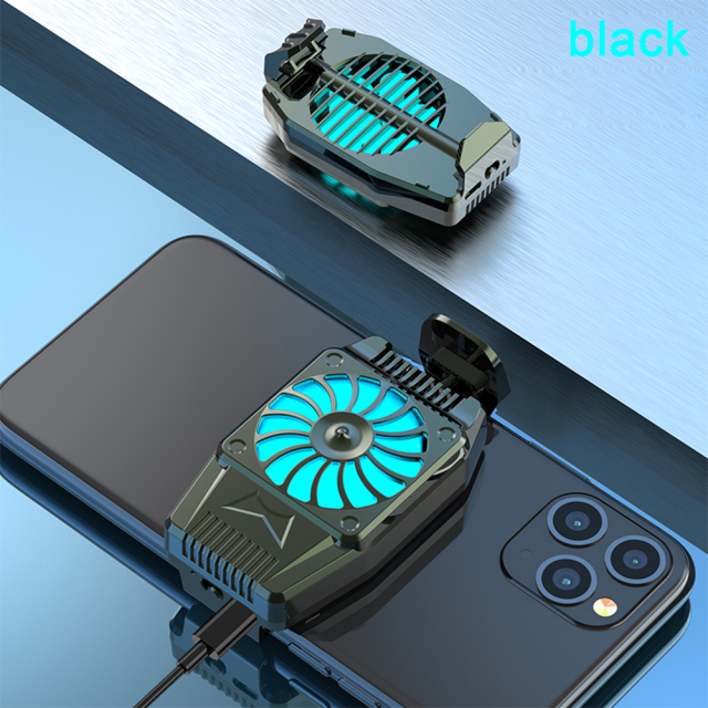 Universal Mini Mobile Phone Cooling Fan Radiator Turbo Hurricane Game Cooler Cell Phone Cool Heat Sink