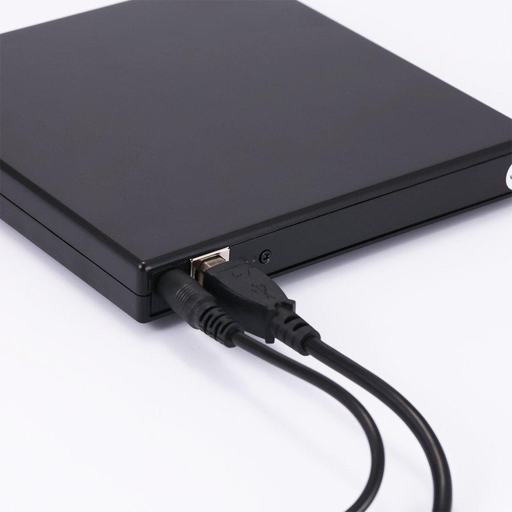 Slim External Optical Drive USB 2.0 DVD Combo DVD ROM Player CD-RW Burner Writer Plug and Play For Macbook Laptop Desktop PC
