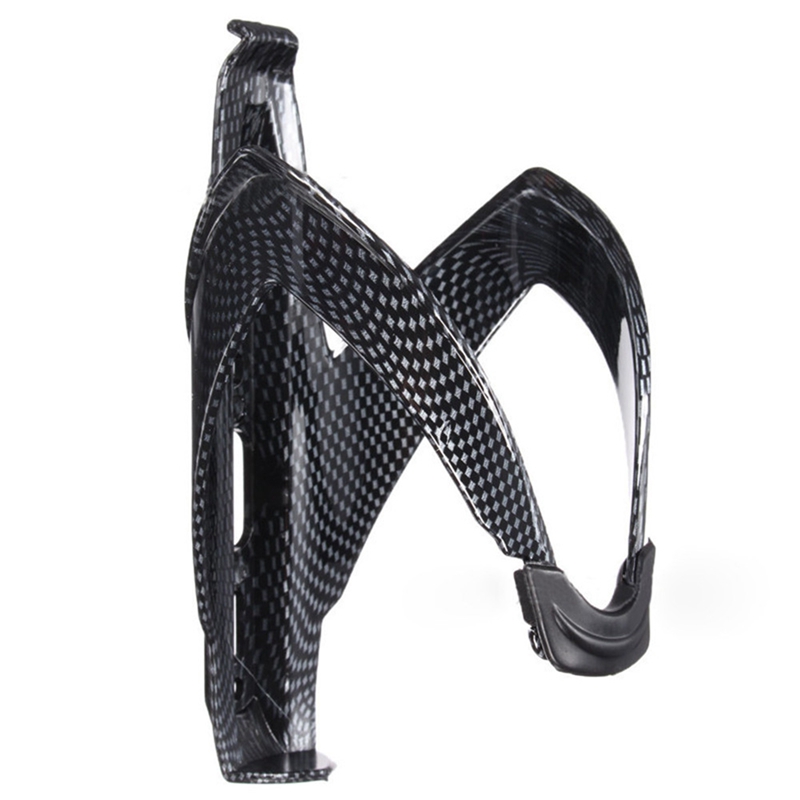 Black Carbon Fiber Bike Glass Water Bottle Holder MTB Cycling Road Bicycle Water Bottle Cages Bicyle Bike Accessories
