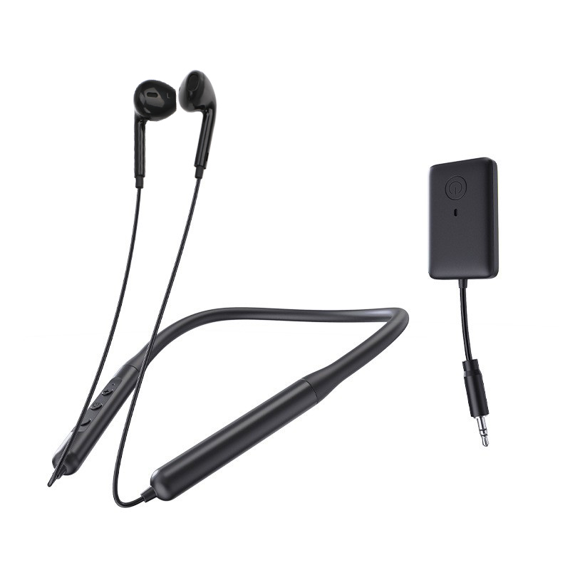 2.4G Wireless Monitor Headphone Professional Hanging Neck Sport Broadcast Headset Earphone In Ear Studio Earpiece GM-01S