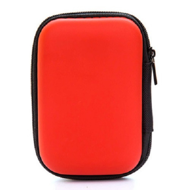 Mini Portable EVA Earphone Bag Key Coin Purse Headphone Memory Card Charger USB Cable Case Storage Box Wallet Carrying Pouch Bag