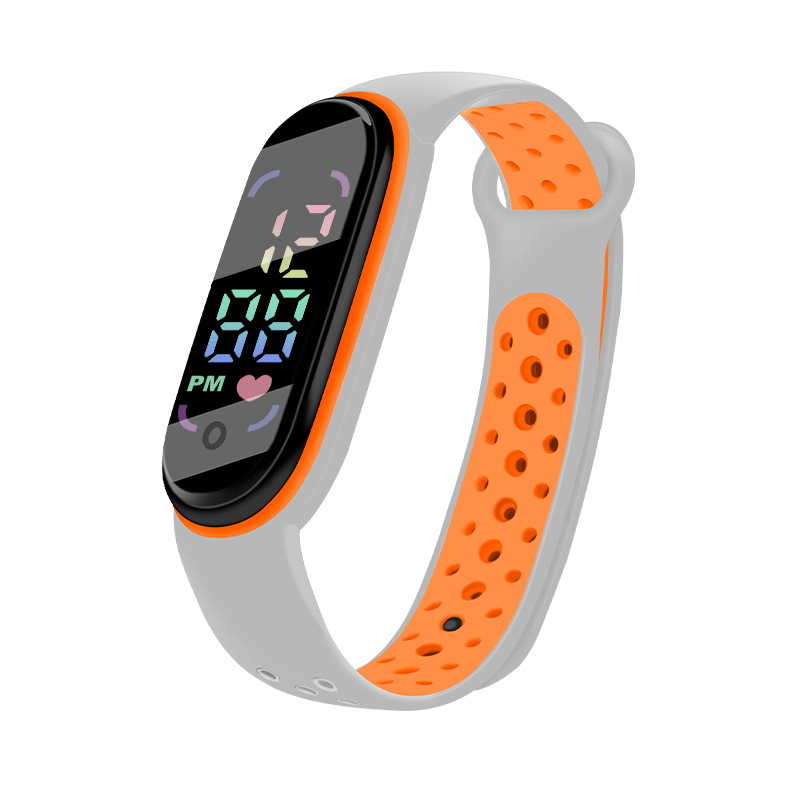 Fashion Sports Watch For Boys Girls Led Digital Kids Watches Children's Waterproof Silicone Watch Unisex WristWatch reloj nino