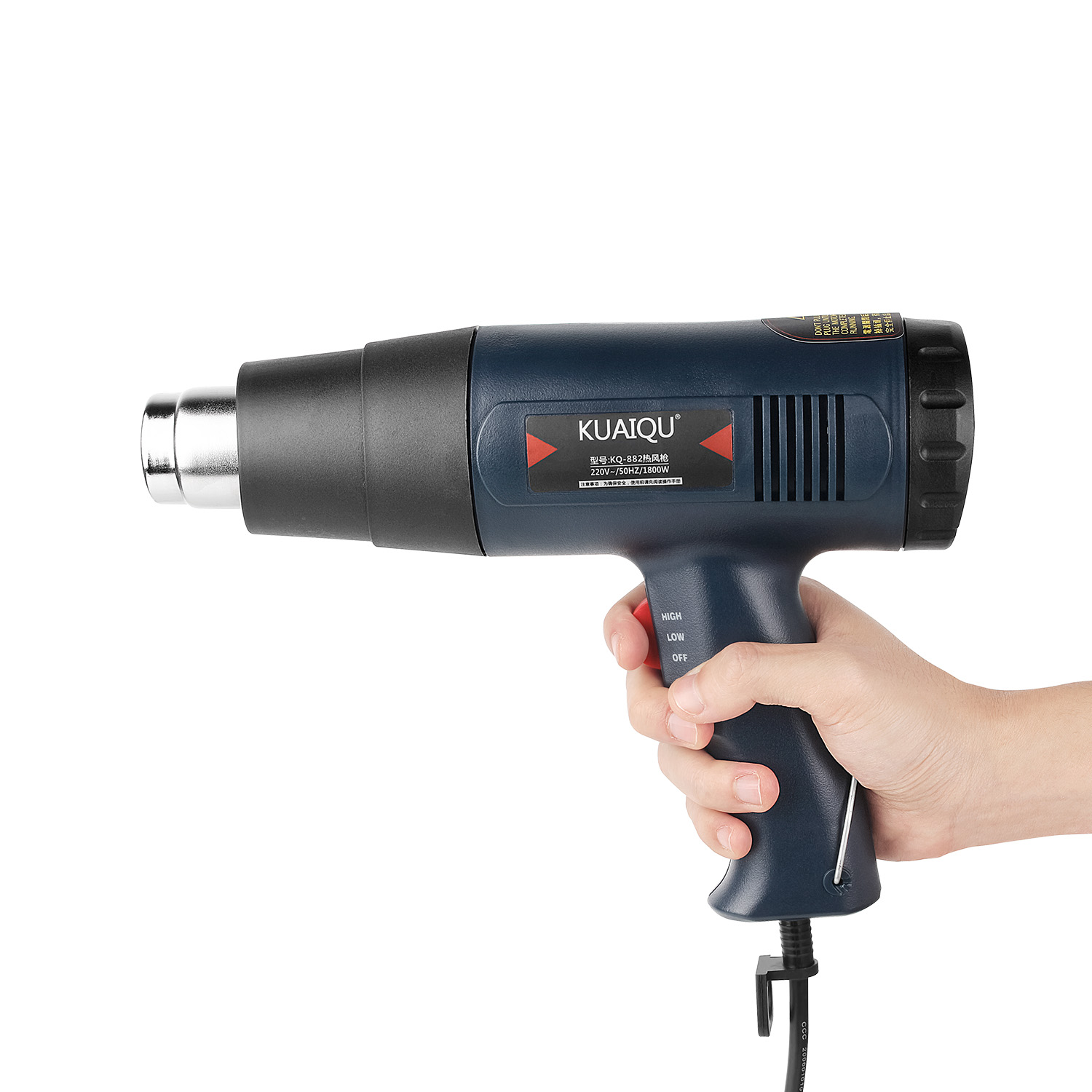 220V Digital Electric Hot Air Gun Temperature-controlled Building Hair dryer Heat gun Soldering Tools Adjustable