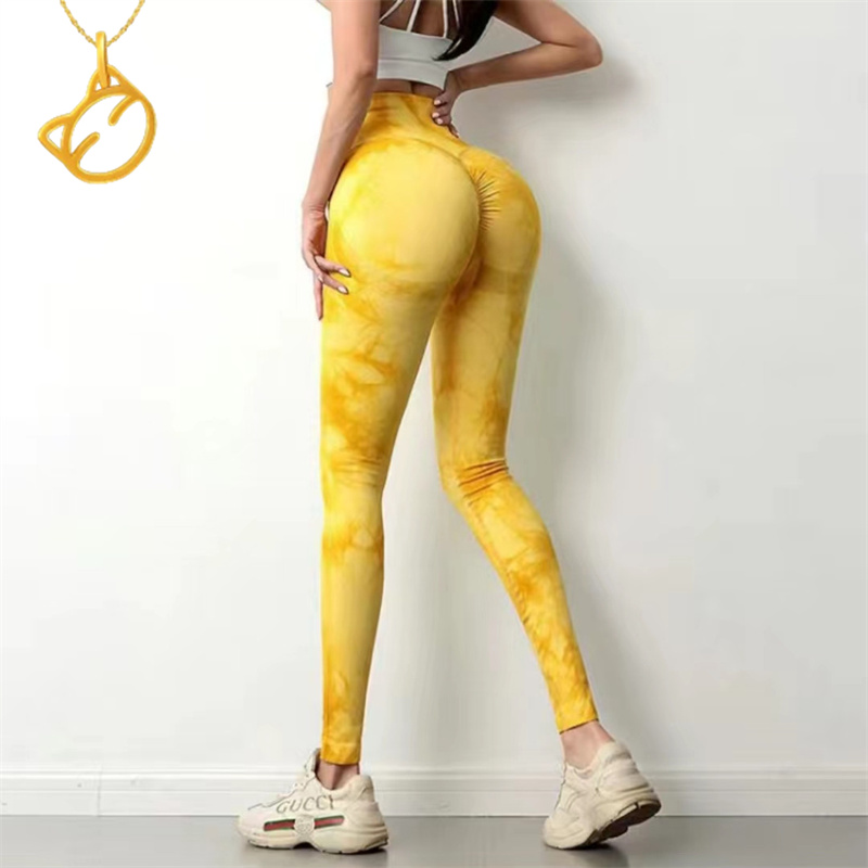 Sexy Women's Leggings Bubble Butt Push-Ups Fitness Leggings Slim High Waist Leggings Sexy Buttocks Seamless Leggings