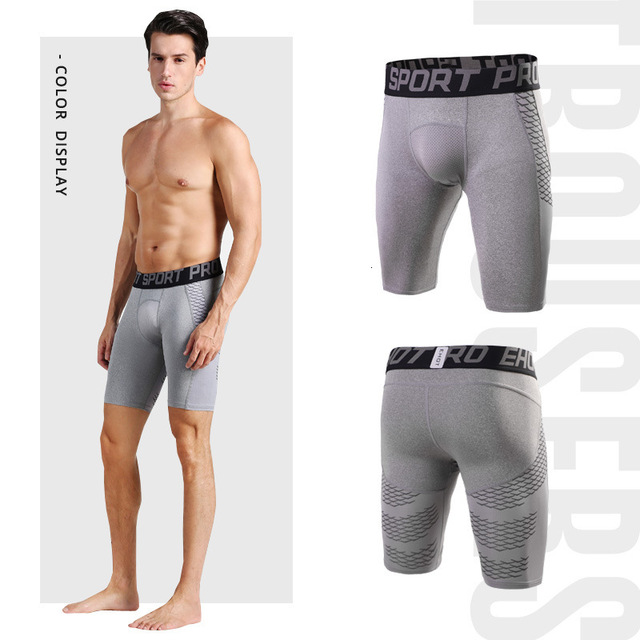 Men Compression Shorts Running Tights Training Gym Legging Fitness Sportswear Workout Quick Dry Leggings Male Underwear shorts