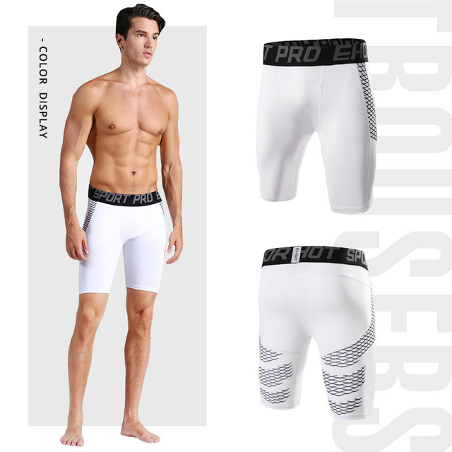 Men Compression Shorts Running Tights Training Gym Legging Fitness Sportswear Workout Quick Dry Leggings Male Underwear shorts