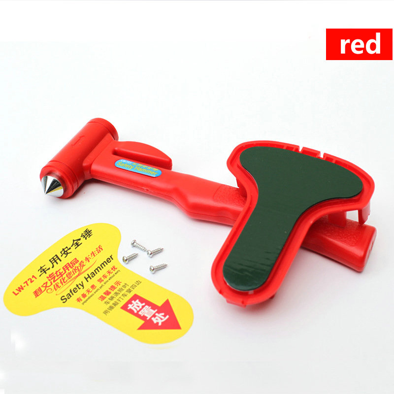 Car emergency escape hammer safety hammer car emergency glass window breaker seat belt cutter car emergency utility tool