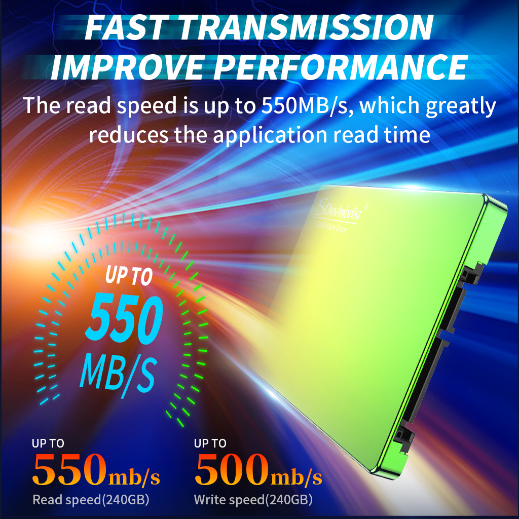 SSD  240GB 120GB 60GB SATA3 SSD 2.5 HDD Disk 2.5" Internal Solid State Disk Laptop Desktop Black 120GB