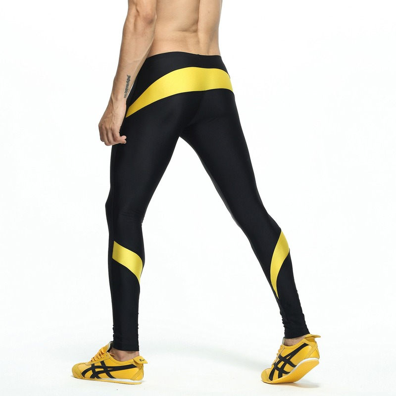 Running Tights Men's Compression Pants Fitness Tight Trousers Quick Dry Workout Leggings Gym Basic Layer Pants