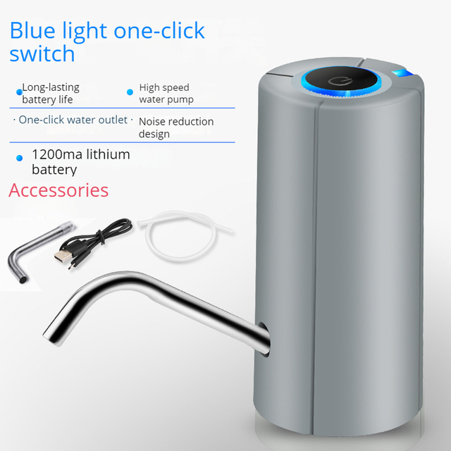 Water Dispenser Automatic Touch Switch Pump Electric USB Charge  Smart Wireless Bottle Drinking Switchfor Home Office
