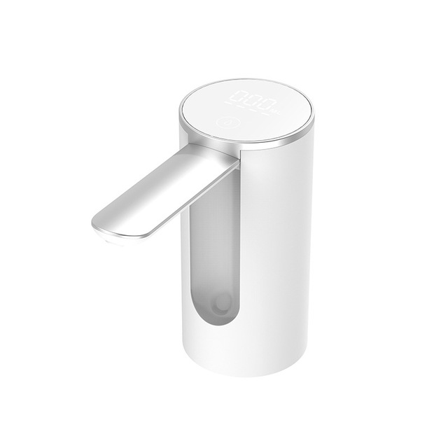 Electric Water Pump Foldable Dispenser Water Output Display USB Charging Button Control Mini Automatic Water Pump