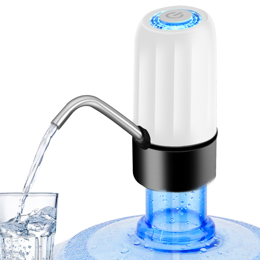 Water Jug Pump Electric Water Bottle Pump  USB Charging Automatic Drinking Water Pump Portable Water Dispenser for Camping