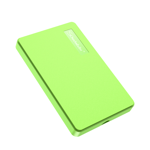 Color plastic solid state mobile hard disk 1t 2t portable 3.0 interface high speed compact mini 2.5 inch external hard disk 250g