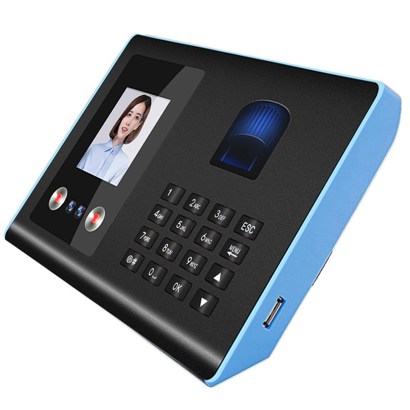 AF01 Biometric Face Facial Fingerprint Recognition Time Attendance No Touch Contactless System Machine Device Machine