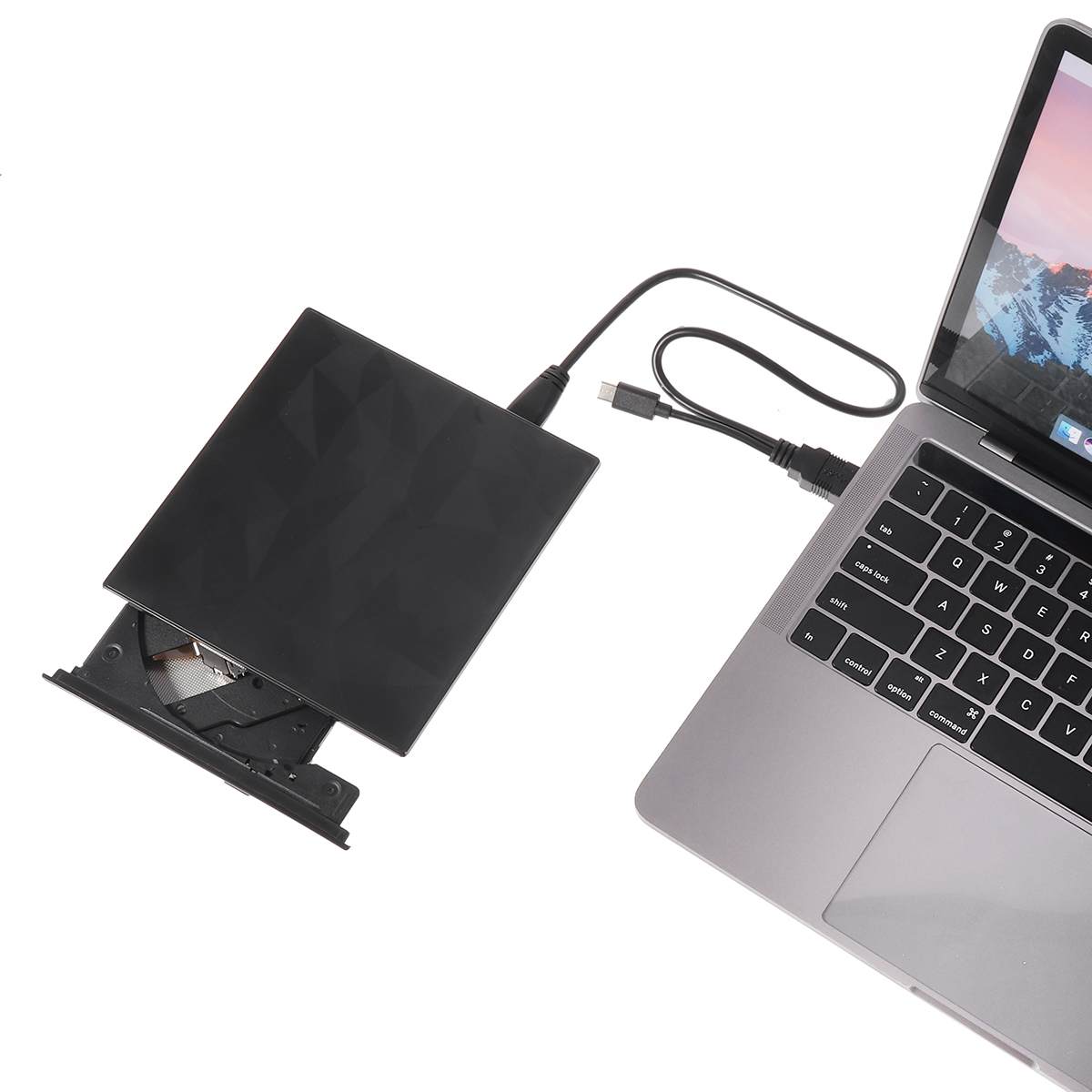 NEW USB 3.0 Type C DVD Drive CD Burner Driver High-speed Read-write Recorder External DVD-RW Player Writer Reader for WIN7/8/10