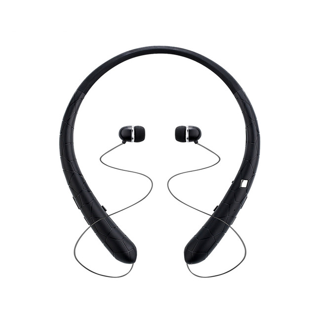HX831 Wireless Headset Retractable Earbuds Neckband Sport  Gaming Headphones Stereo  Earphones  With Mic For iphone Xiaomi