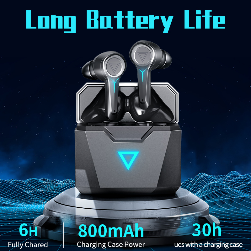 BH101 Bluetooth 5.0 Headset True Wireless Gaming Headphones Waterproof Earbuds Noise Reduction With Microphone