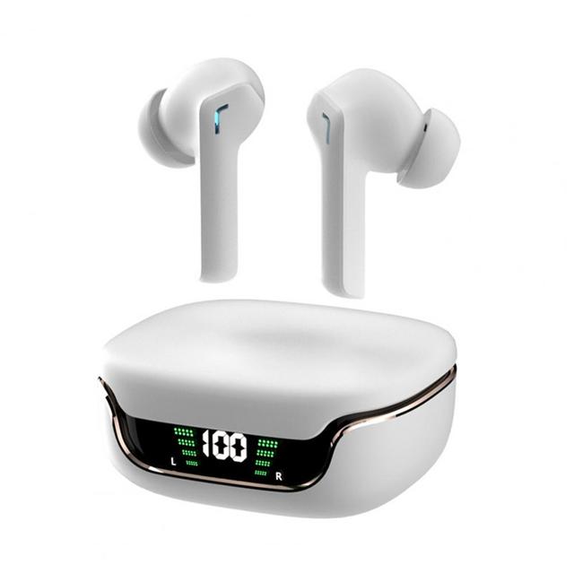 Wireless Bluetooth Earphone In-ear Earbuds Digital Display Sports Headsets HIFI Stereo Sports Gaming Waterproof Headsets