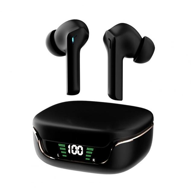 Wireless Bluetooth Earphone In-ear Earbuds Digital Display Sports Headsets HIFI Stereo Sports Gaming Waterproof Headsets