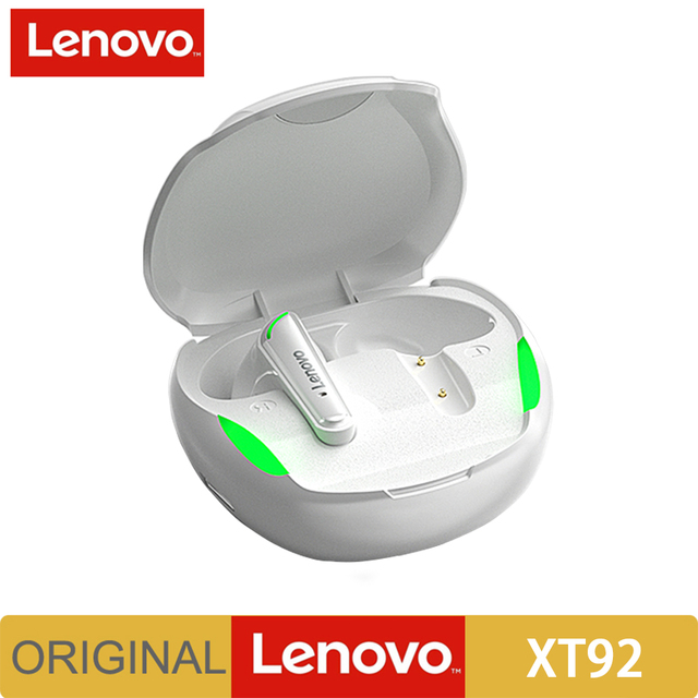 XT92 TWS Wireless Bluetooth Headset AI Control Smart Half In-Ear Mobile Gaming Headset Noise Cancelling No Delay