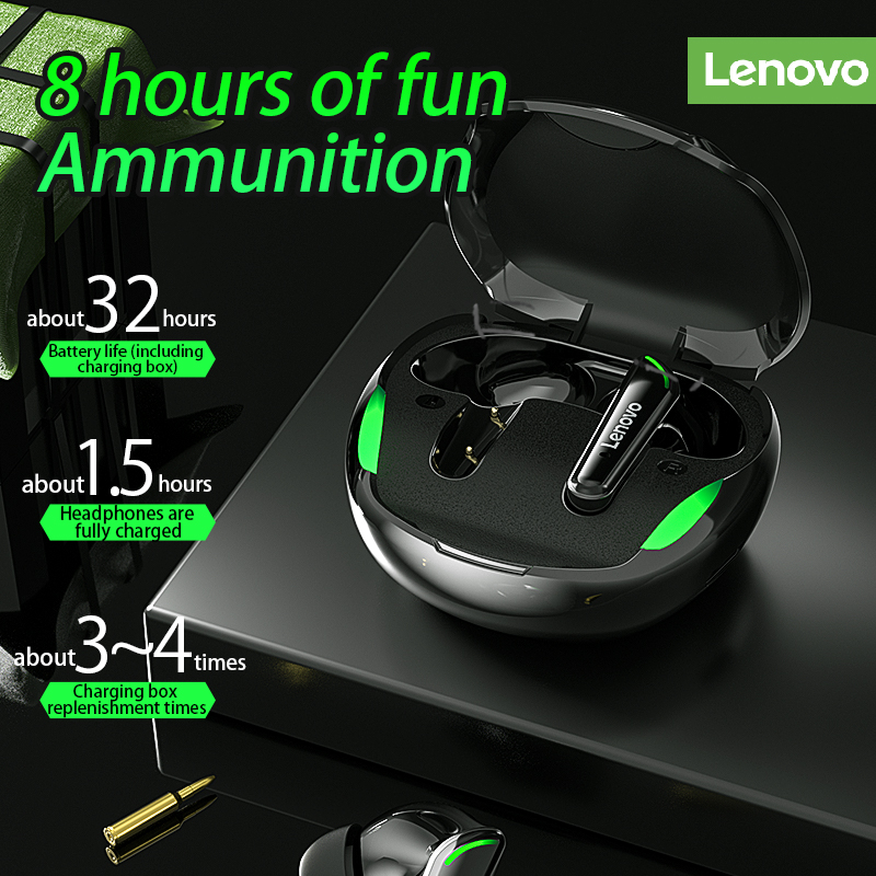 XT92 TWS Wireless Bluetooth Headset AI Control Smart Half In-Ear Mobile Gaming Headset Noise Cancelling No Delay