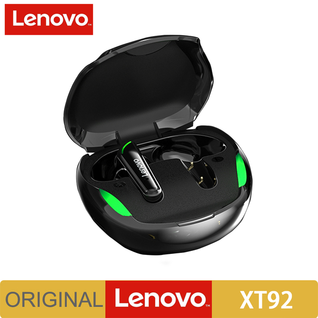 XT92 TWS Wireless Bluetooth Headset AI Control Smart Half In-Ear Mobile Gaming Headset Noise Cancelling No Delay