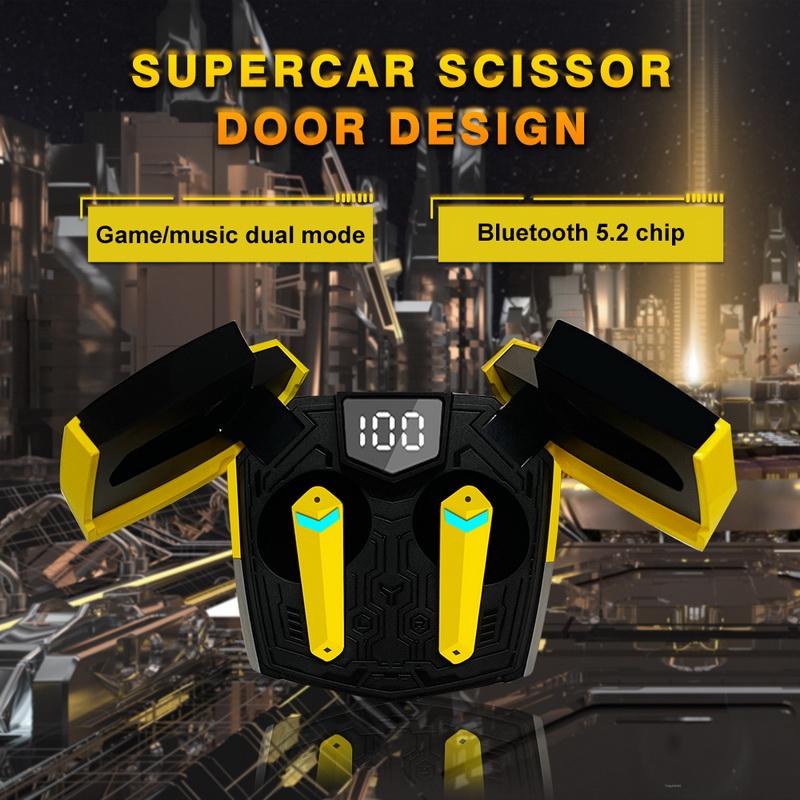 Gaming Bluetooth Headsets Wireless Headphones Professional E-sports Game Earphones Zero-delay Music Earbuds With Micphone