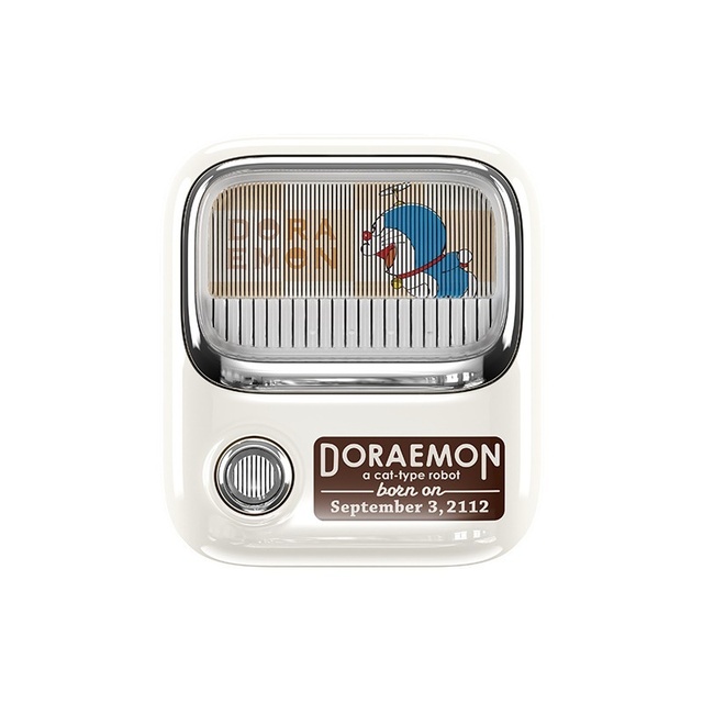 Doraemoned Bluetooth Earphones Stereo Wireless 5.0 Bluetooth Headphones Touch Control Noise Cancelling Gaming Headset