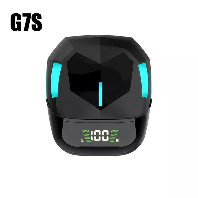 G7S Gaming Wireless Headphones Touch Control Noise Cancelling Bluetooth Earphones Streo Sports Headset Wireless Bluetooth 5.1