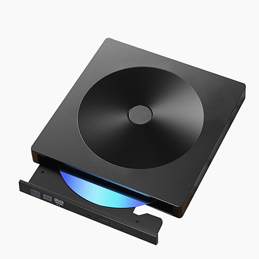 USB 3.0 Slim External CD/DVD-ROM Player Optical Drive Disk Burner Reader Recorder Macbook Laptop Desktop PC Tablet Promotion DVD