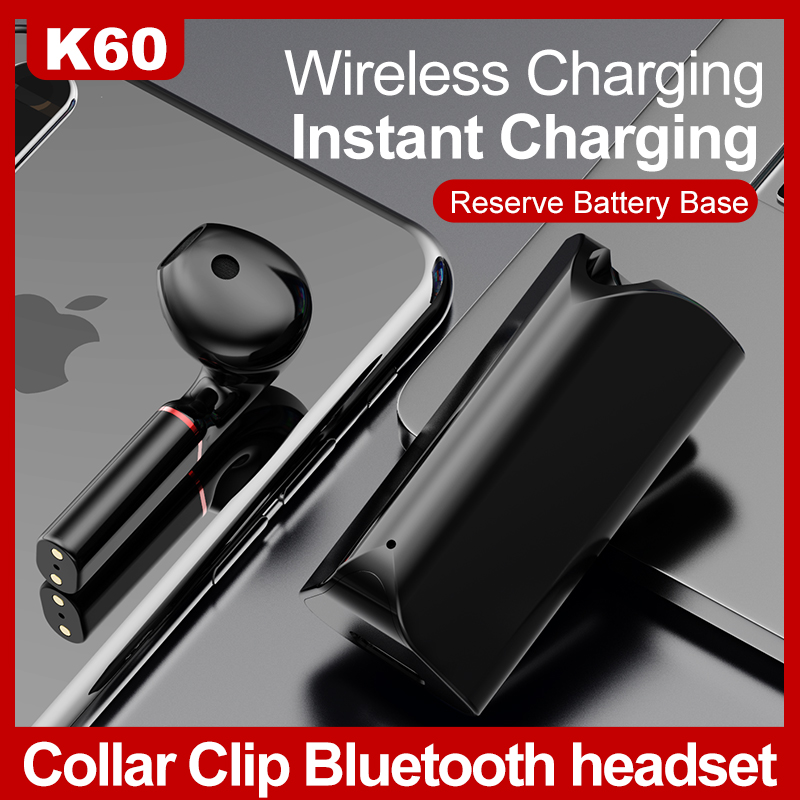 K60 Upgrade Mini Bluetooth Headset For IOS Android Headphones Wireless business Earphone With Microphone Hands Free Couple Mode