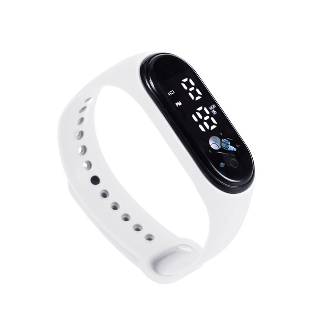Cartoon Styles Children Watches Birthday Gift for Boy Girl Waterproof Smart Touch LED Digital Kids Watch Sport Bracelet