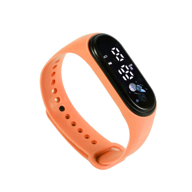 Cartoon Styles Children Watches Birthday Gift for Boy Girl Waterproof Smart Touch LED Digital Kids Watch Sport Bracelet