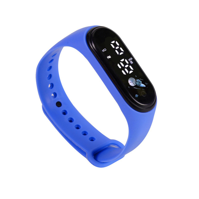 Cartoon Styles Children Watches Birthday Gift for Boy Girl Waterproof Smart Touch LED Digital Kids Watch Sport Bracelet