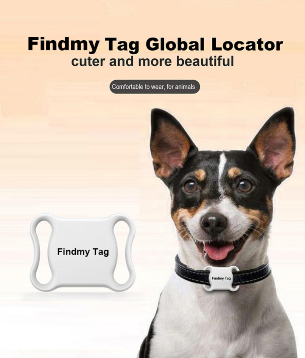 Pet Smart GPS Tracker Mini Anti-Lost Waterproof Bluetooth Locator Tracer For Pet Dog Cat Kids Car Wallet Key Collar Accessories