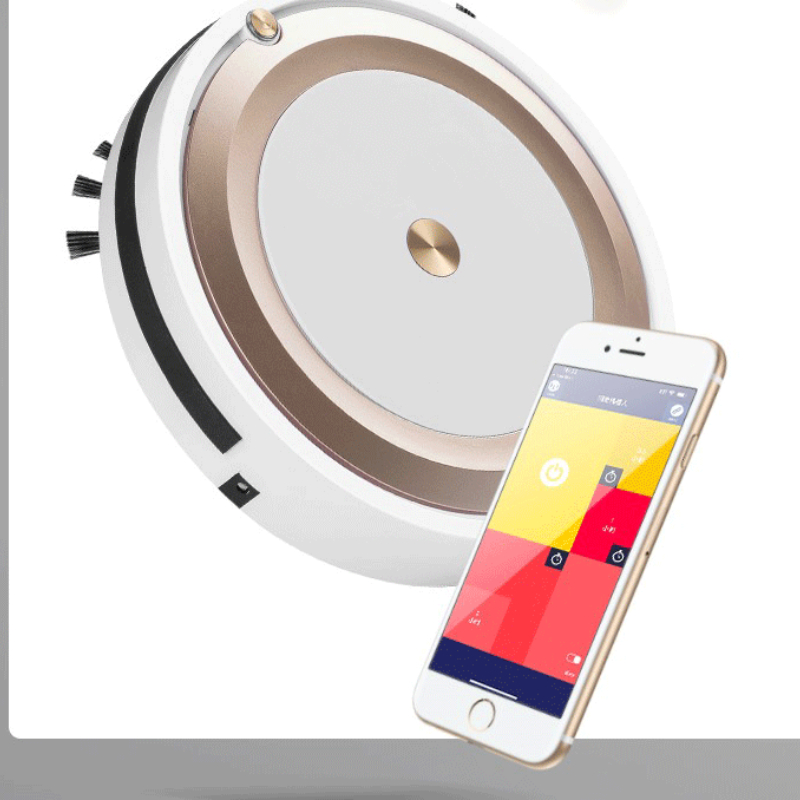 Robot Vacuum Cleaner Intelligent Remote Control 3-in-1 Multifunctional Robot Vacuum Cleaner Electric Sweeper Household