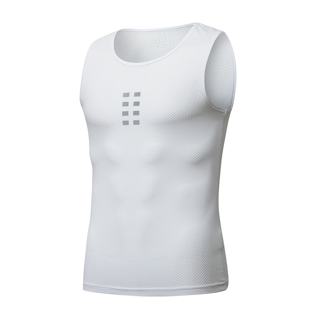 Men Cycling Base Layer Summer Jersey Cycling Vest Reflective MTB Road Bike Bicycle Vest Mesh Underwear Cycling Clothing
