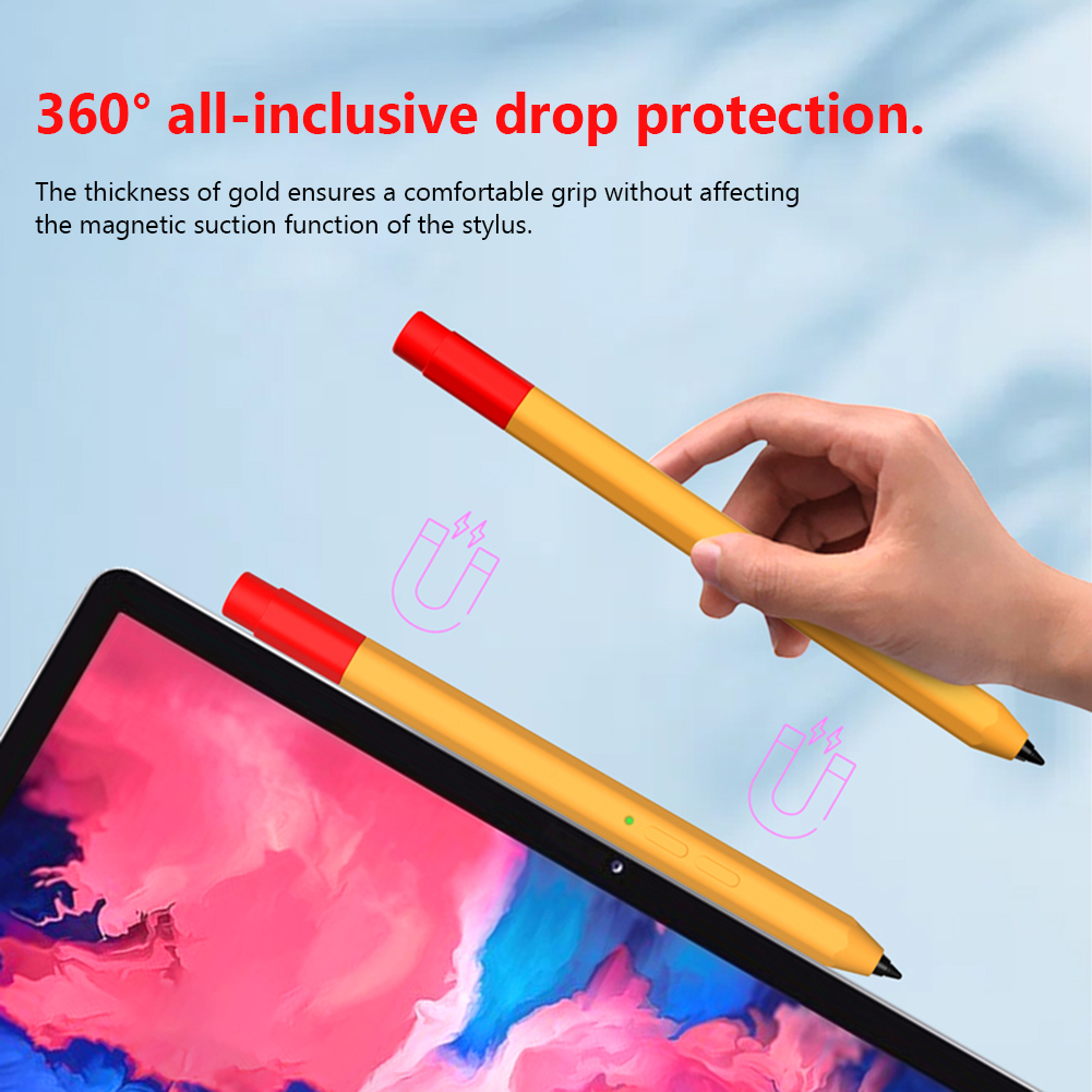 For Lenovo Xiaoxin Pad Plus Stylus Pen Case Silicone Protective Cover For Xiaoxin Pad Pro 2020/2021 Tablet Touch Pen Protector