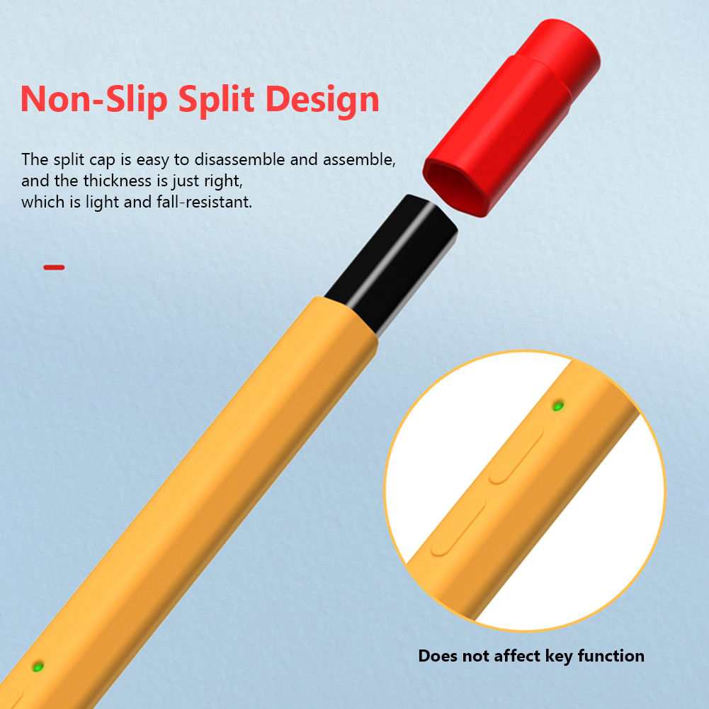For Lenovo Xiaoxin Pad Plus Stylus Pen Case Silicone Protective Cover For Xiaoxin Pad Pro 2020/2021 Tablet Touch Pen Protector
