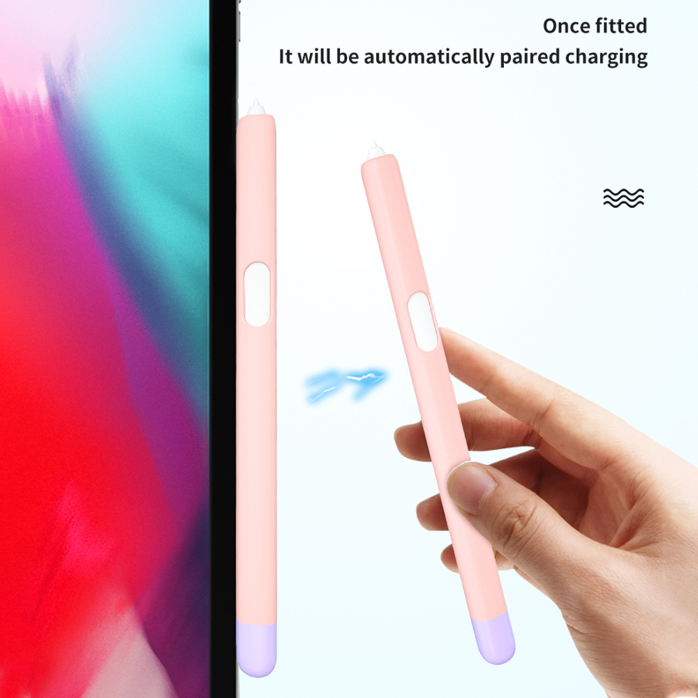 Touch Pen Cover For Tablet S6 S-Pen Cover Cute Cartoon Tablet Silicone Pencil Case for Samsung Galaxy S6 S 6 Soft Silicone Cover