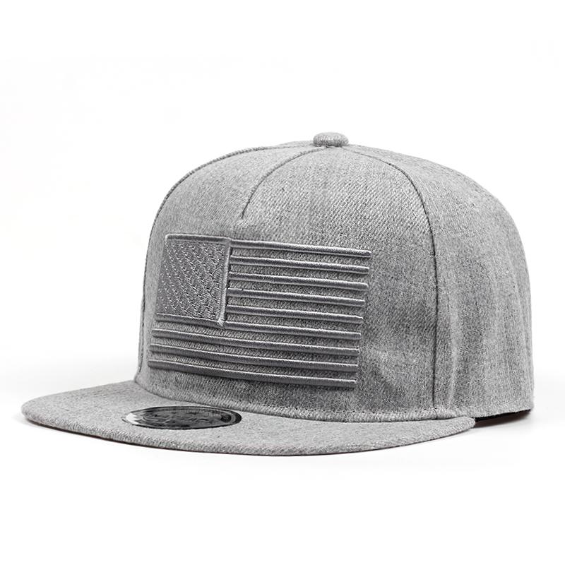 high quality 3D Flag Embroidery Baseball Cap Mens Hip Hop Snapbacks Caps Ourdoor Cool Street dance hat adjustable cotton hats