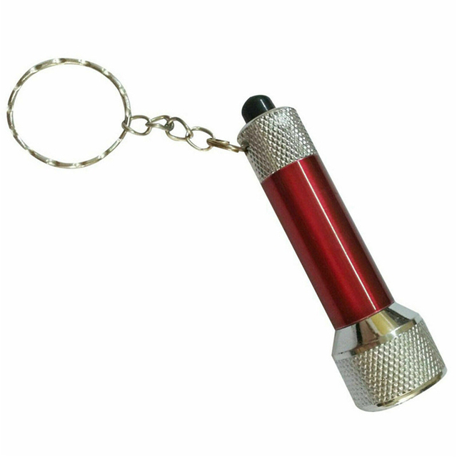 Keychain LED Flashlight Mini Super Bright 5LED Key Lamp Pocket Torch Outdoor Camping Hiking Riding Fishing Lighting Torch Lights