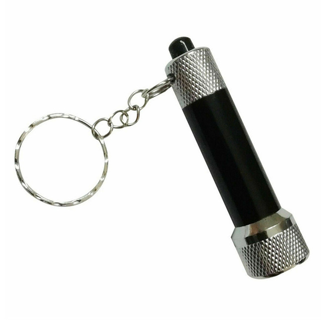 Keychain LED Flashlight Mini Super Bright 5LED Key Lamp Pocket Torch Outdoor Camping Hiking Riding Fishing Lighting Torch Lights
