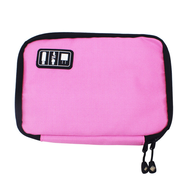 Portable Cable Organizer Bag Travel Digital Electronic Accessories Storage Bag USB Charger Power Bank Holder Cable Case Bags