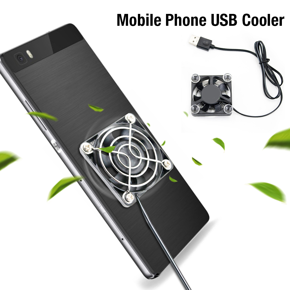 Mobile Phone USB Cooler USB Cooling Pad Cooler Fan Gamepad Game Gaming Shooter Mute Radiator Controller Heat Sink Universal Port