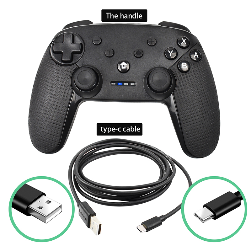 1PC Bluetooth-compatible Pro Gamepad for N-Switch NS-Switch NS Switch Console Wireless Gamepad USB Joystick switch Pro Controller