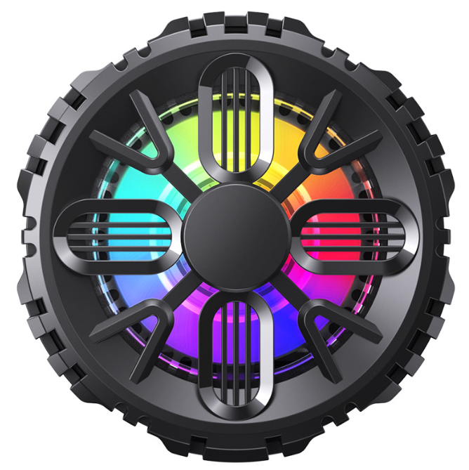 Magnetic Mobile Phone Cooler And Wireless Charger Mobile Game Cooling Fan RGB Lighting Radiator Portable Tablets Cool Heat Sink