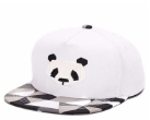 Fashion spring summer lovers baseball cap hip hop Street dance caps male Ms cute panda rubber snapback hats sports leisure hats