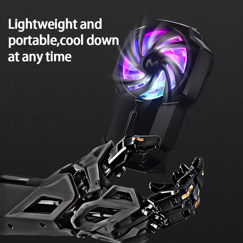 New FL05 Mobile Phone Radiator Mobile Phone Live Game Mobile Phone Air-cooled Fast Cooling Device Cooler